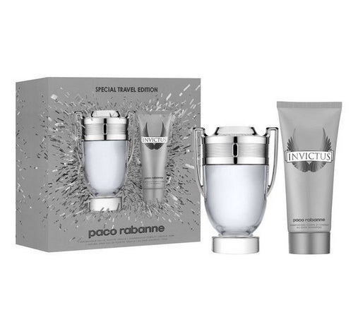 ✨ Kit Invictus Platinum – Paco Rabanne (Eau de Parfum + Shower Gel)