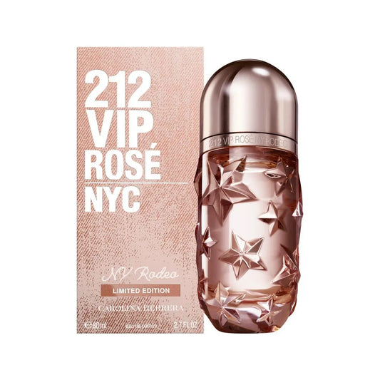 212 Vip Rosé NYC NY RODEO 80ml EDP - Feminino (Edição Limitada)