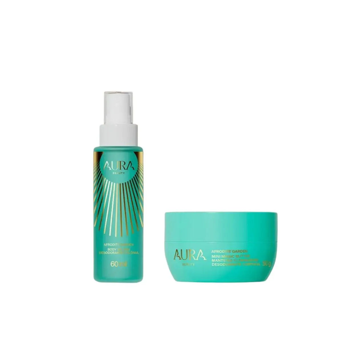 Kit Afrodite Garden BodySplash 60ml + Creme 50g